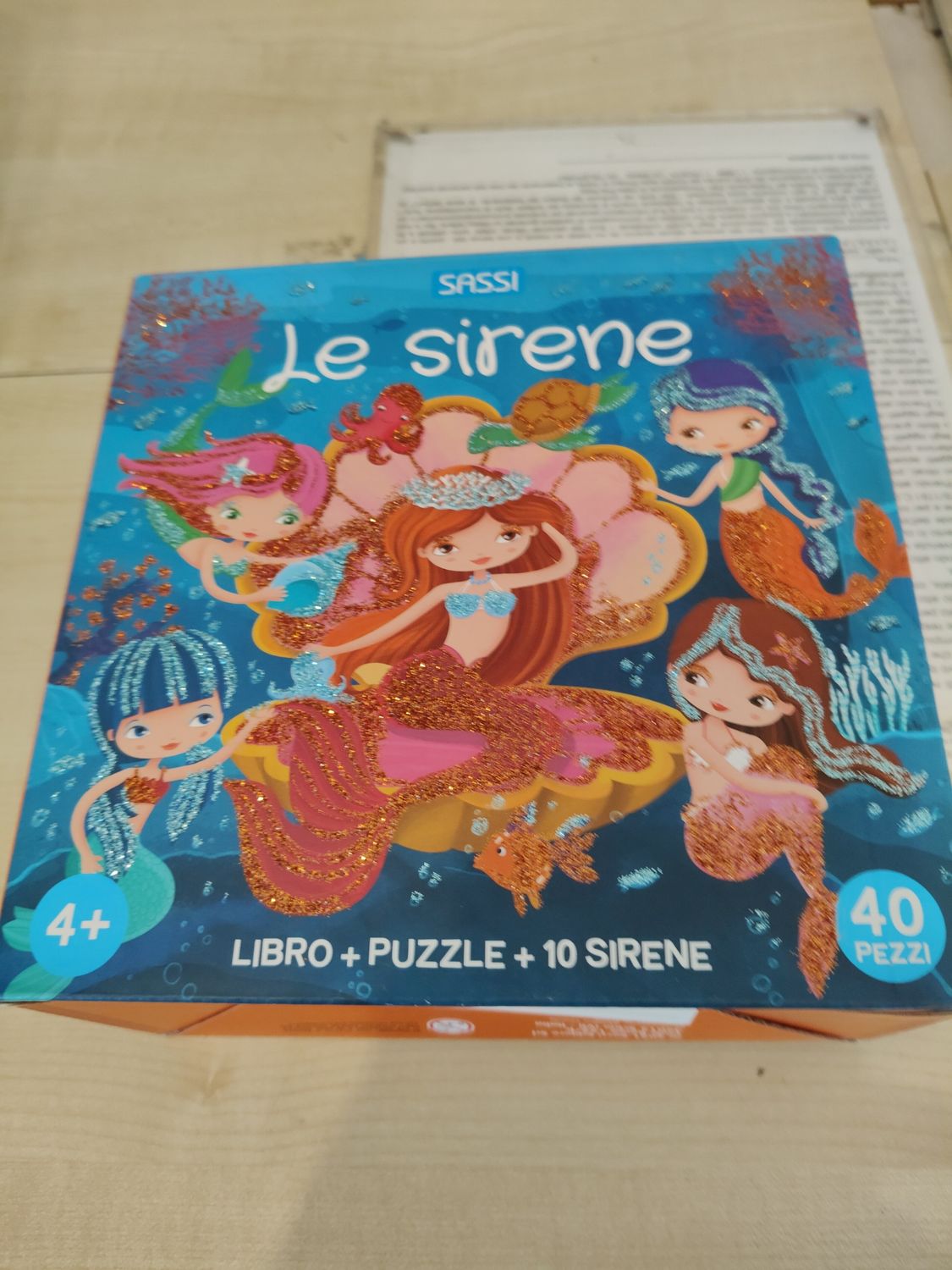 Le sirene libro+puzzle