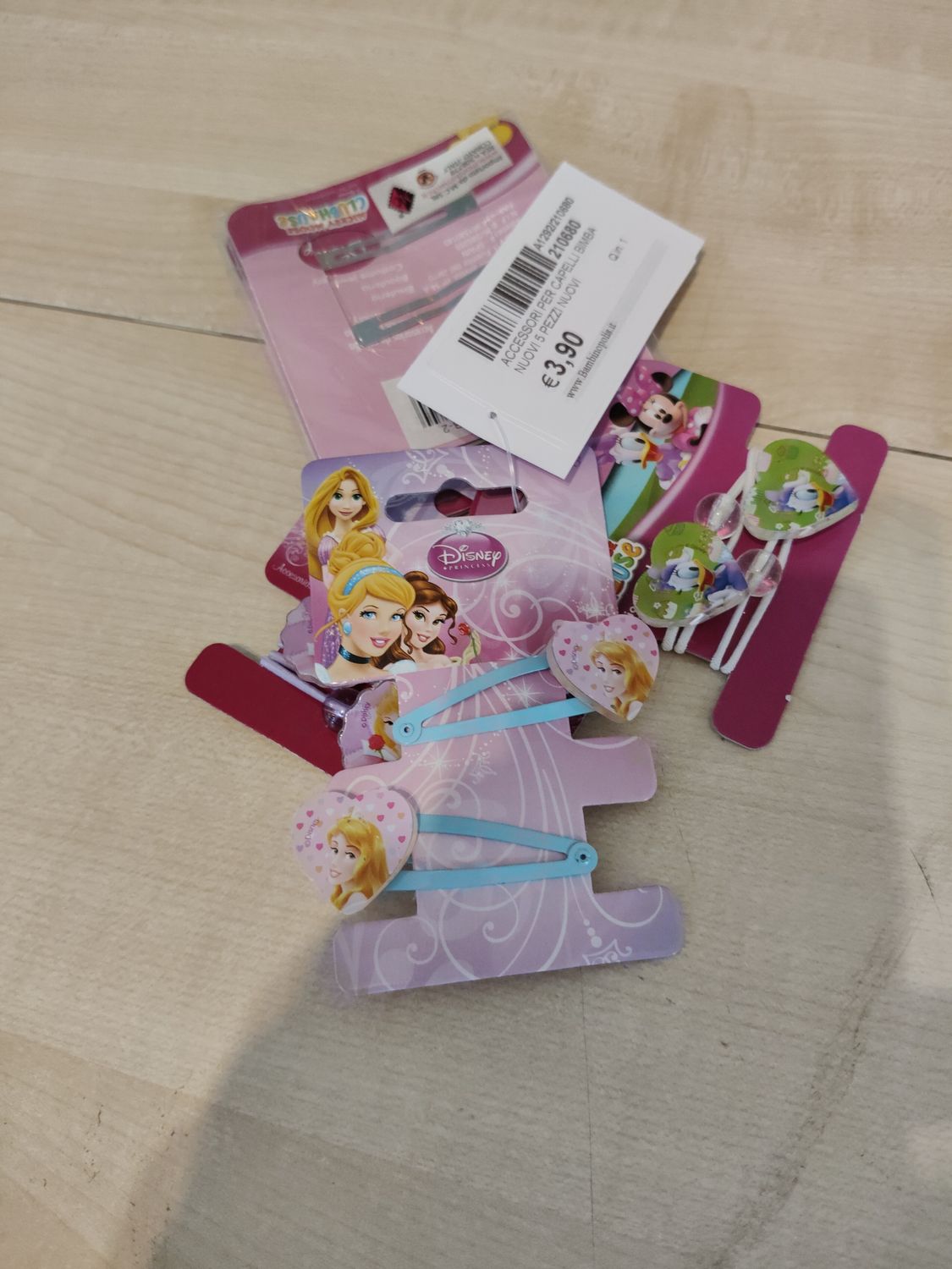 Accessori per capelli bimba nuovi 5 pezzi