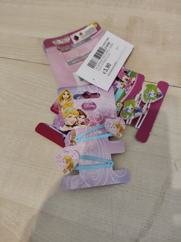 Accessori per capelli bimba nuovi 5 pezzi