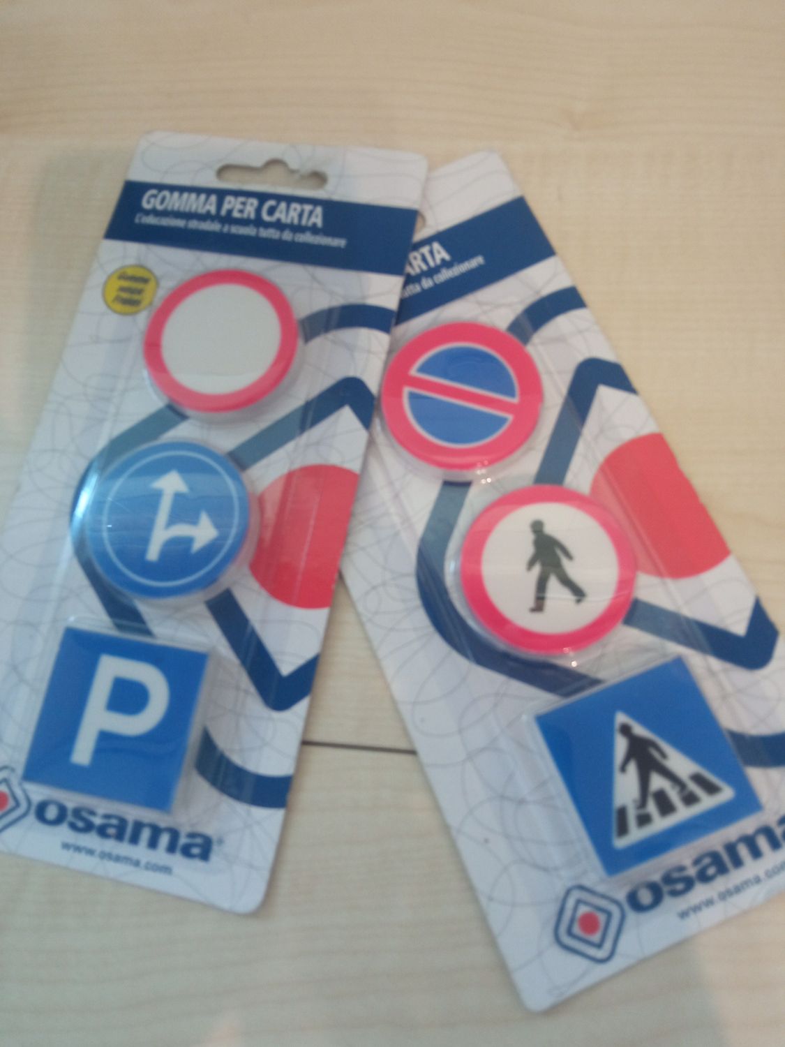 Gomme 2 confezioni