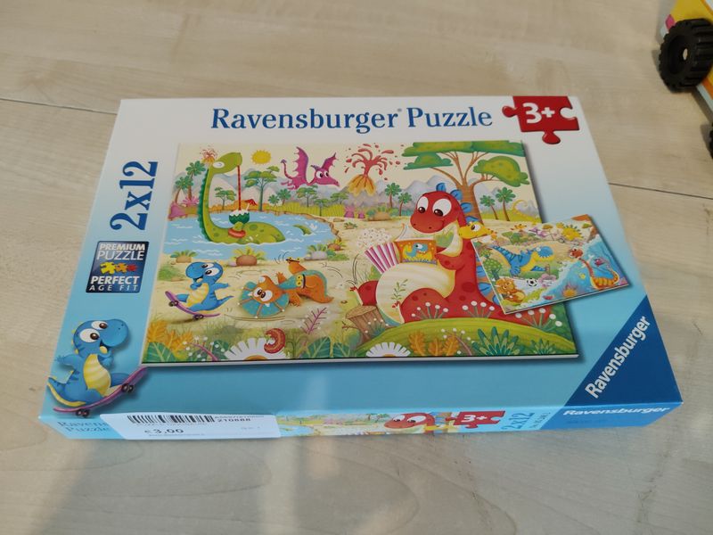 Puzzle dinosauri