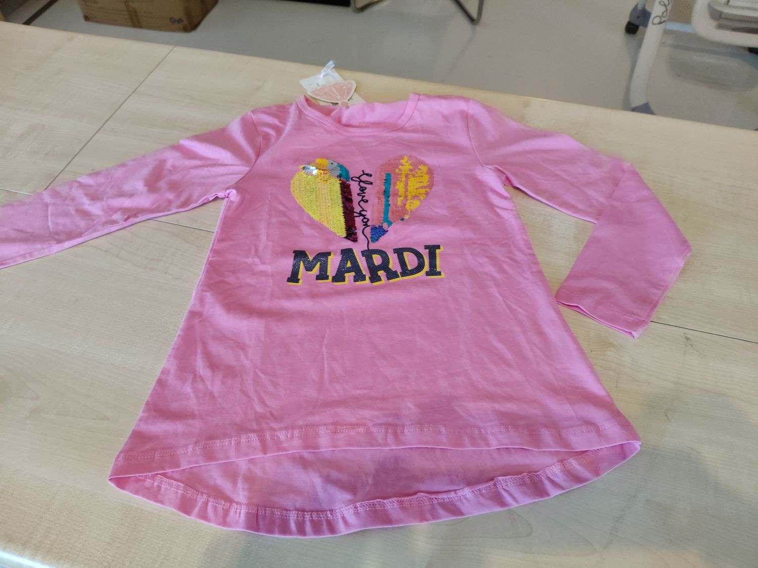 Maglietta bimba 6/7 anni Repanda nuova