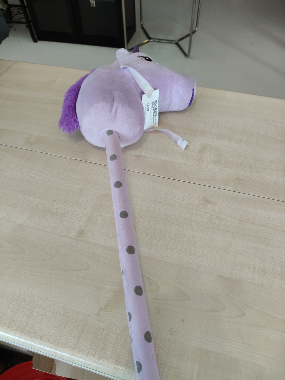 Bastone cavalcabile unicorno