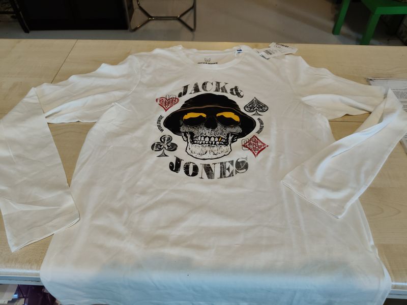 Maglietta ragazzo 176 cm Jack &amp; Jones nuova
