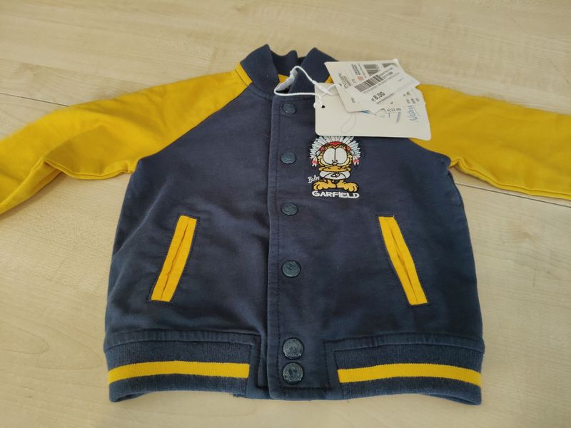 Felpa bimbo 3/6 mesi Original marines nuova