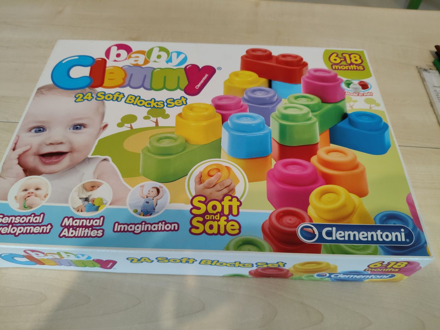 Soft blocks Clementoni