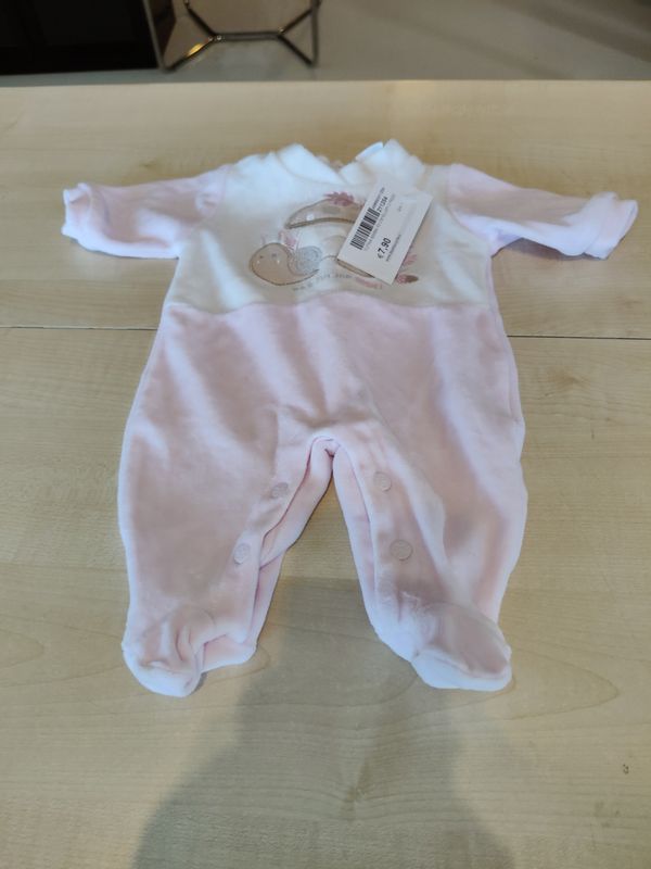 Tutina bimba 50 cm Ellepi 2 pezzi