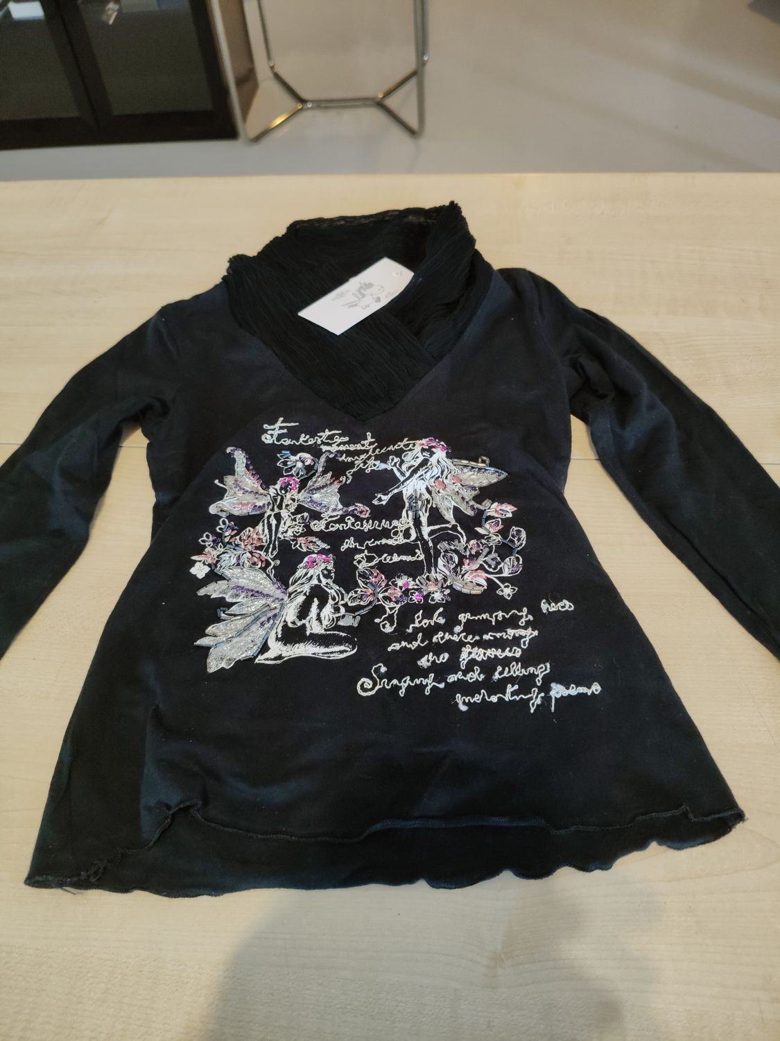 Maglietta bimba 4/5 anni Sisley
