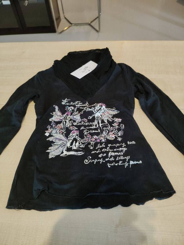 Maglietta bimba 4/5 anni Sisley