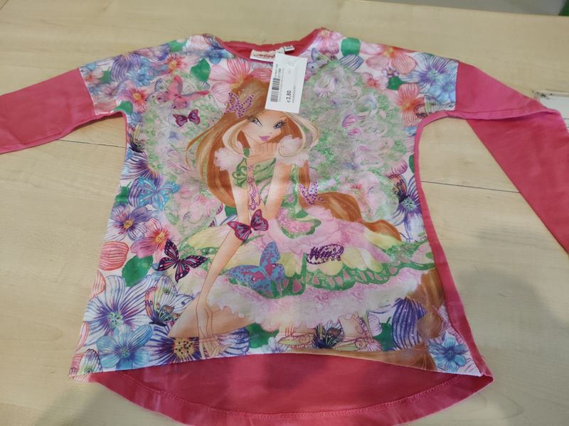 Maglietta bimba 5/6 anni Winx