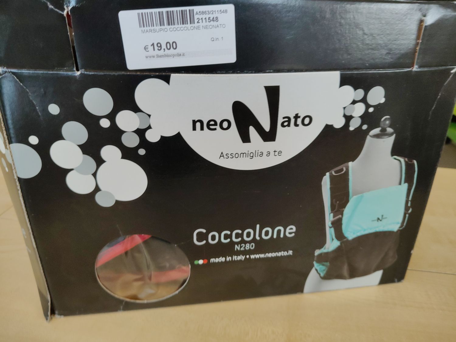 Marsupio Coccolone Neonato