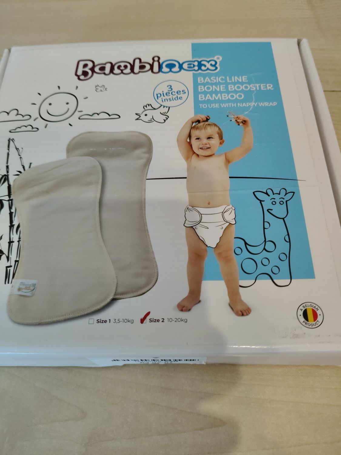 Pannolini lavabili Bambinex nuovi 10/20 kg