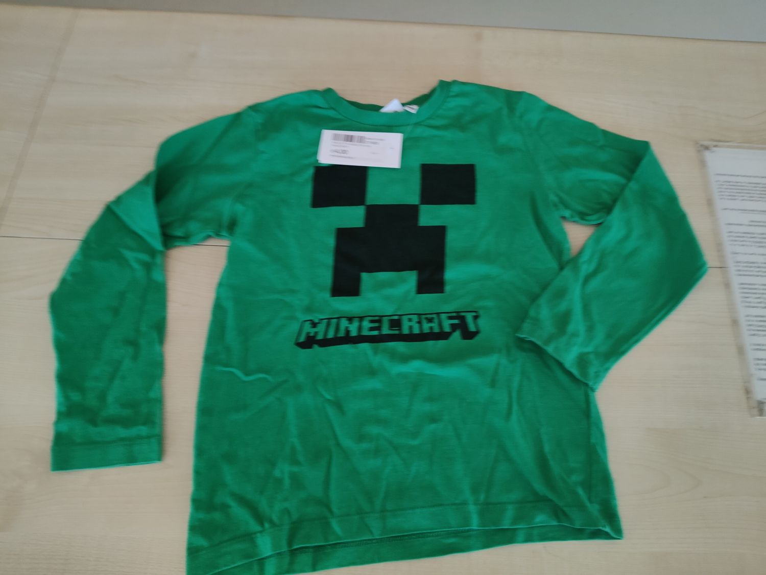Maglietta bimbo 8/9 anni Minecraft
