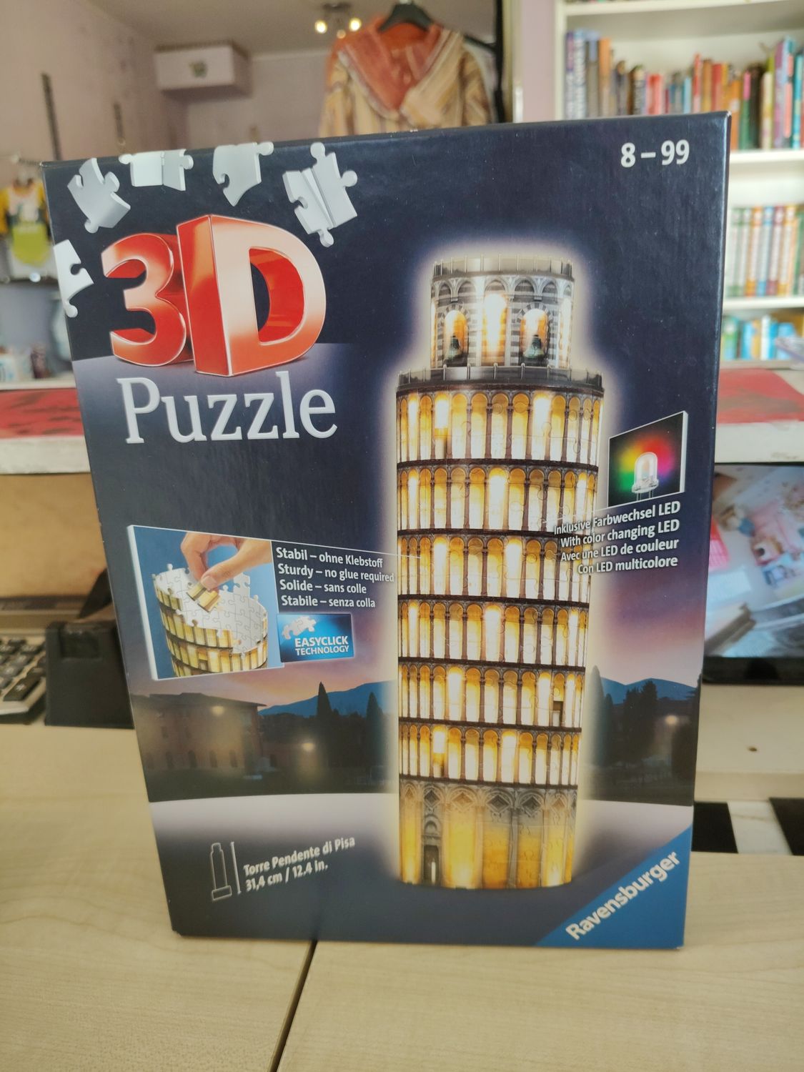 Puzzle torre di Pisa 3D
