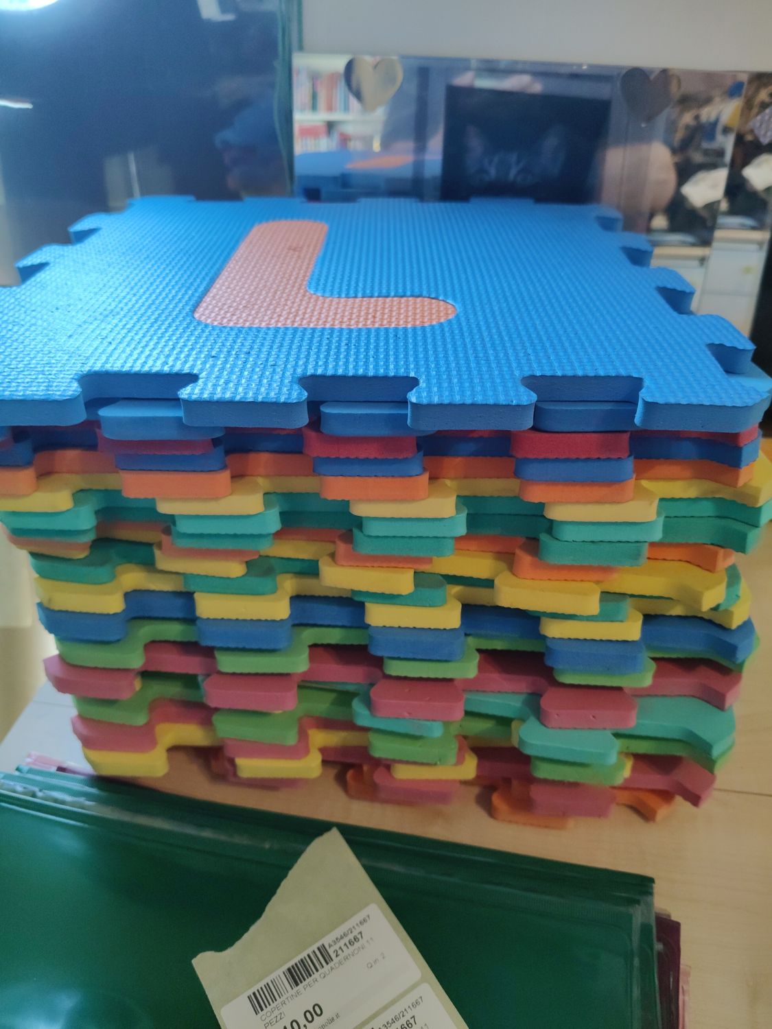 Tappeto puzzle 24 pezzi