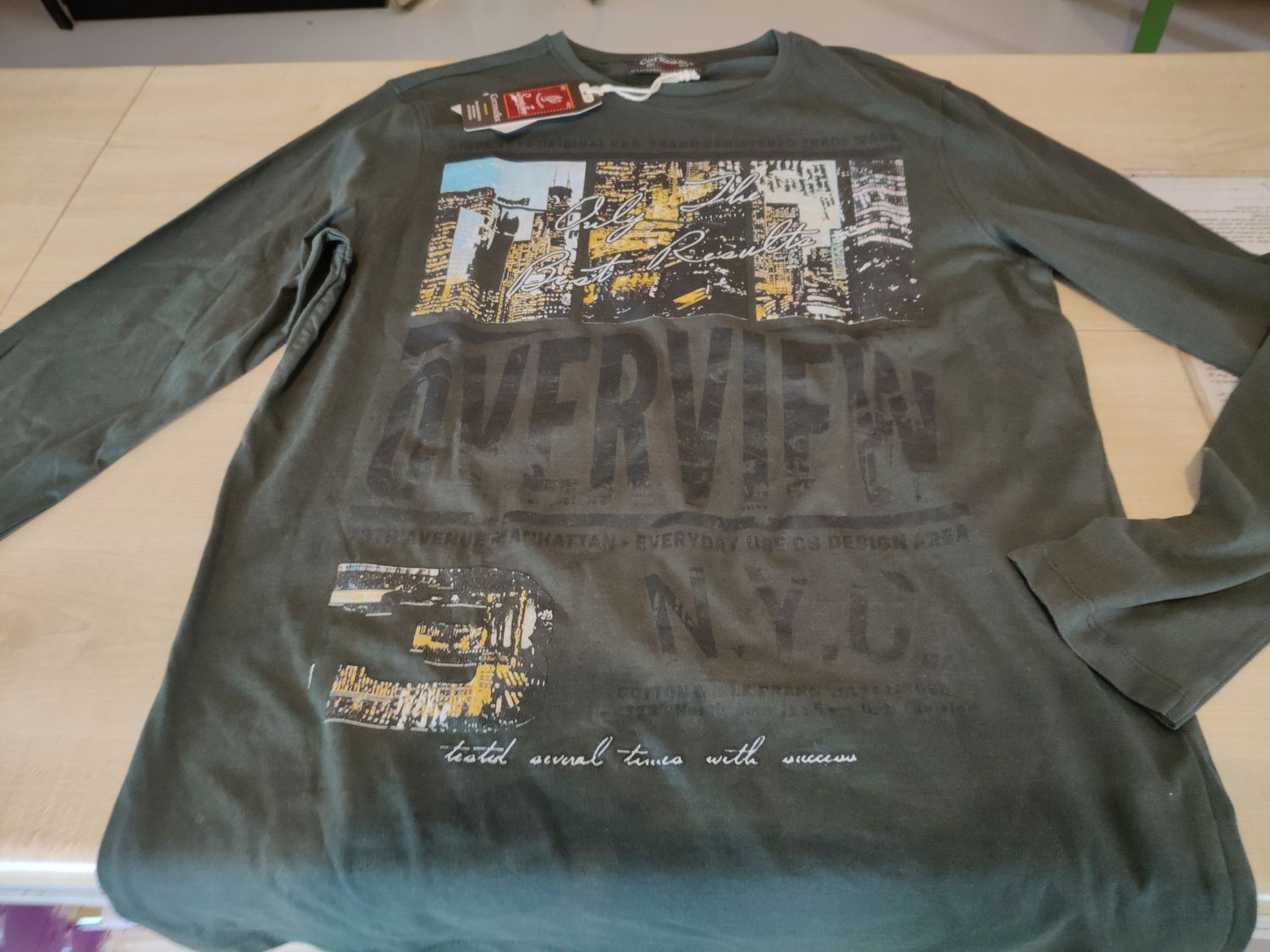 Maglietta uomo tg XL Cotton &amp; Silk nuova