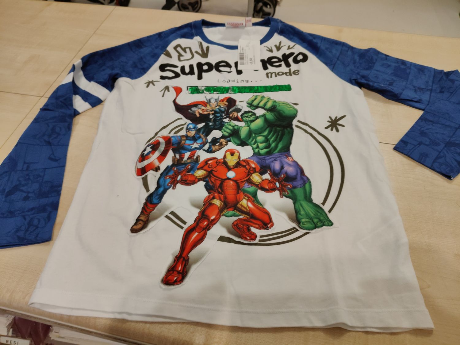 Maglietta bimbo 11/12 anni Marvel Desigual