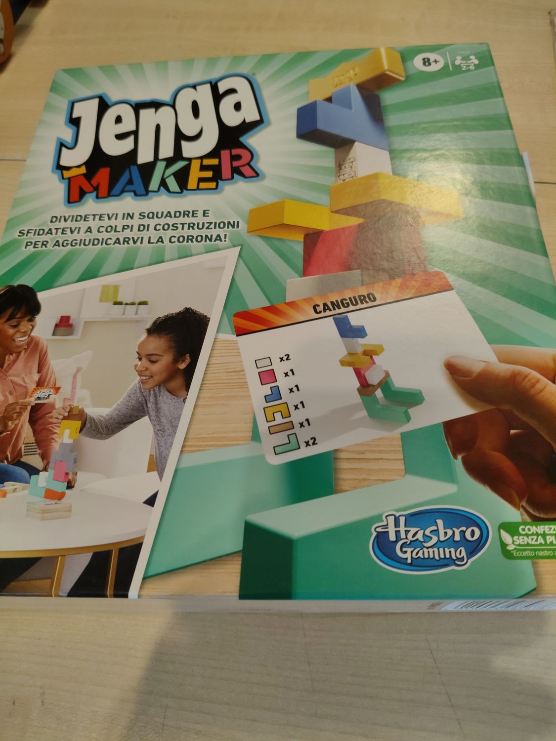 Jenga maker