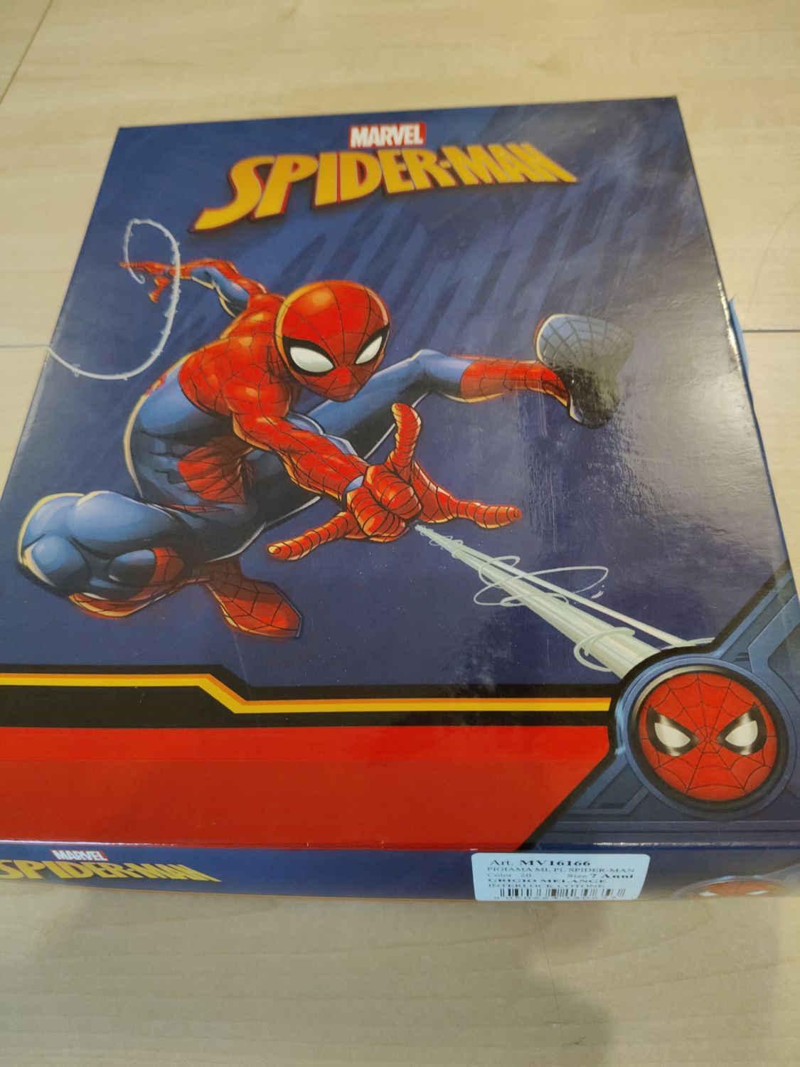 Pigiama bimbo 7 anni Spiderman