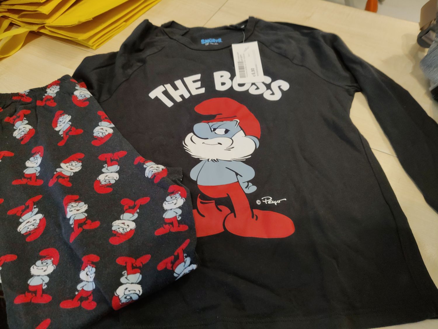 Pigiama bimbo 6/7 anni Tezenis
