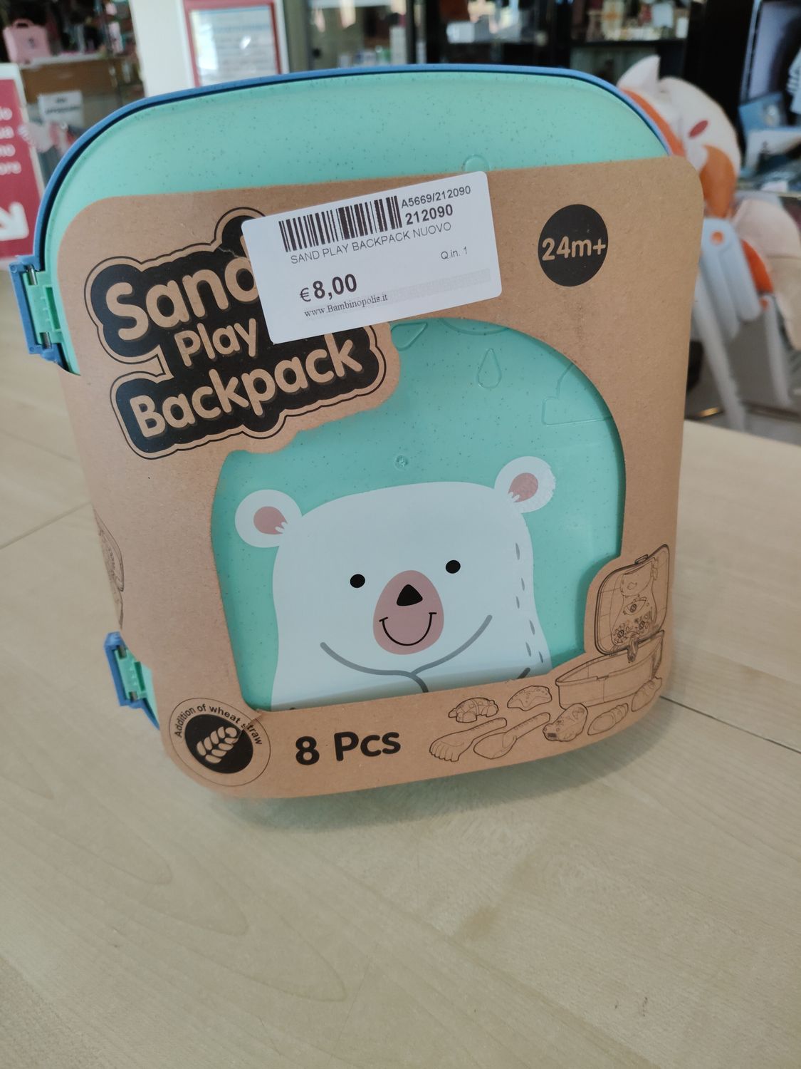 Sand play backpack nuovo