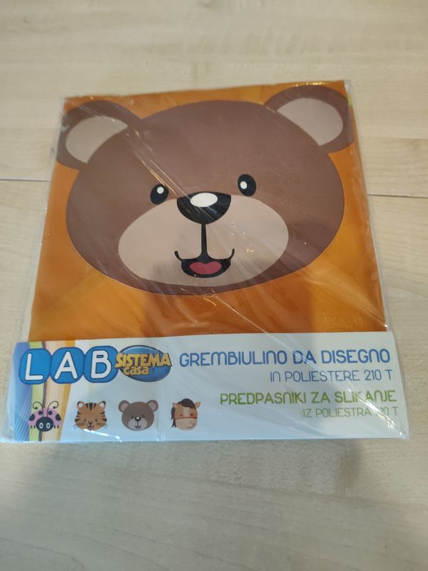 Grembiule da pittura 4/6 anni