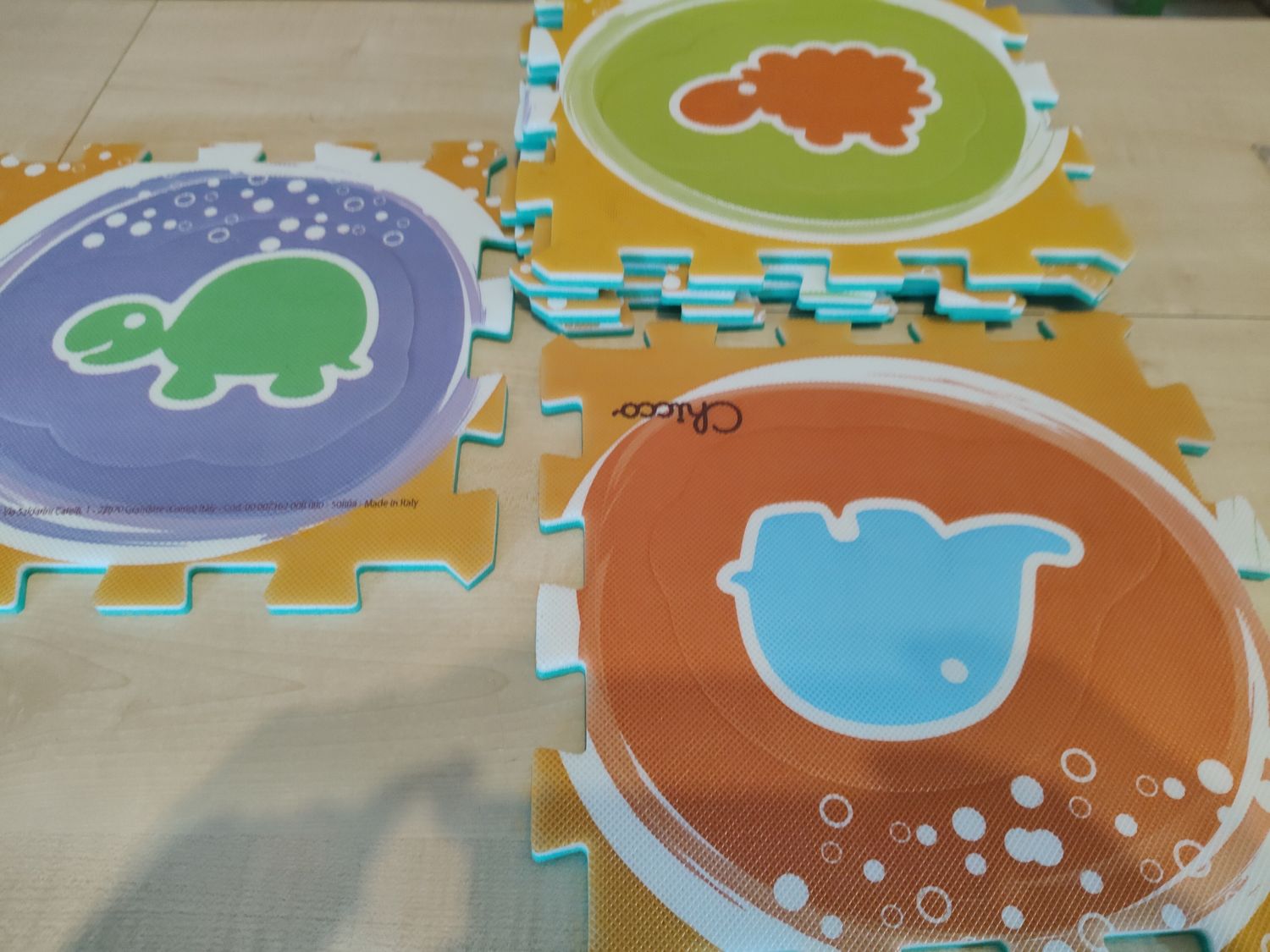 Tappeto puzzle Chicco 6 pezzi