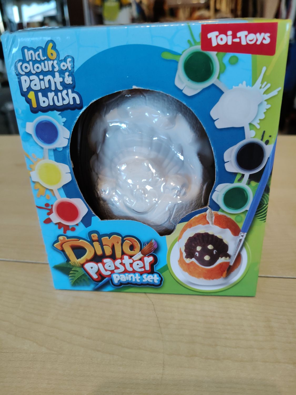 Dino plaster paint set
