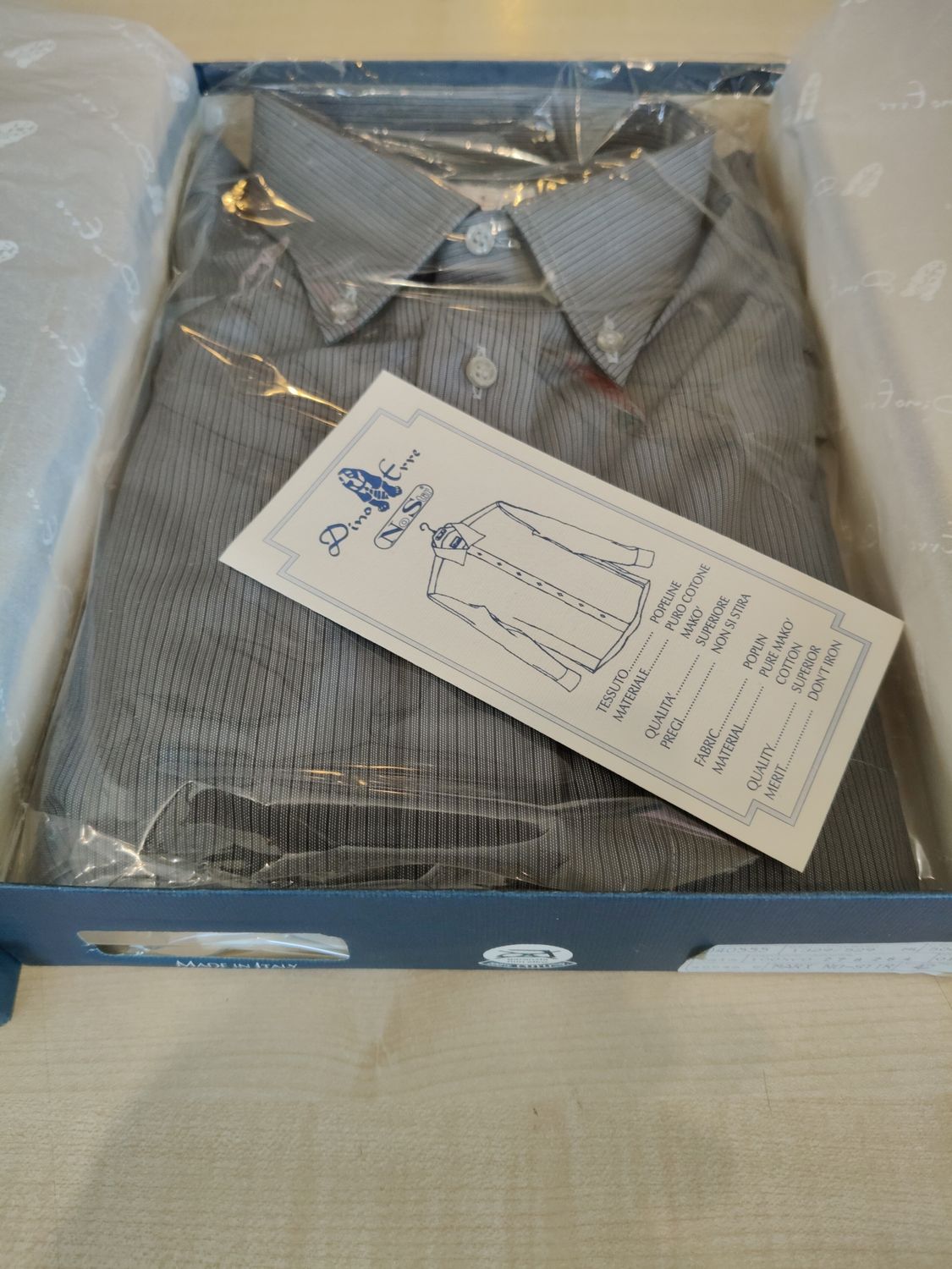 Camicia uomo tg 42 Dino Erre  no stiro