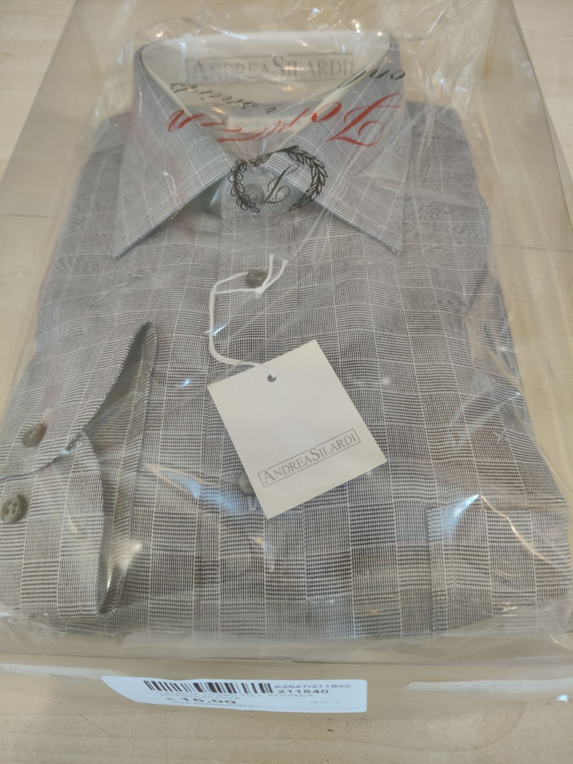 Camicia uomo tg L Andrea Silardi