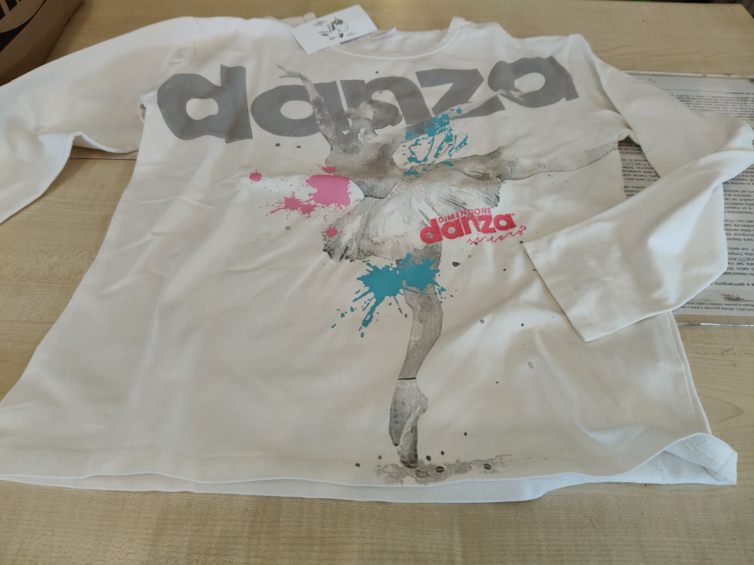 Maglietta bimba tg  M Dimensione Danza
