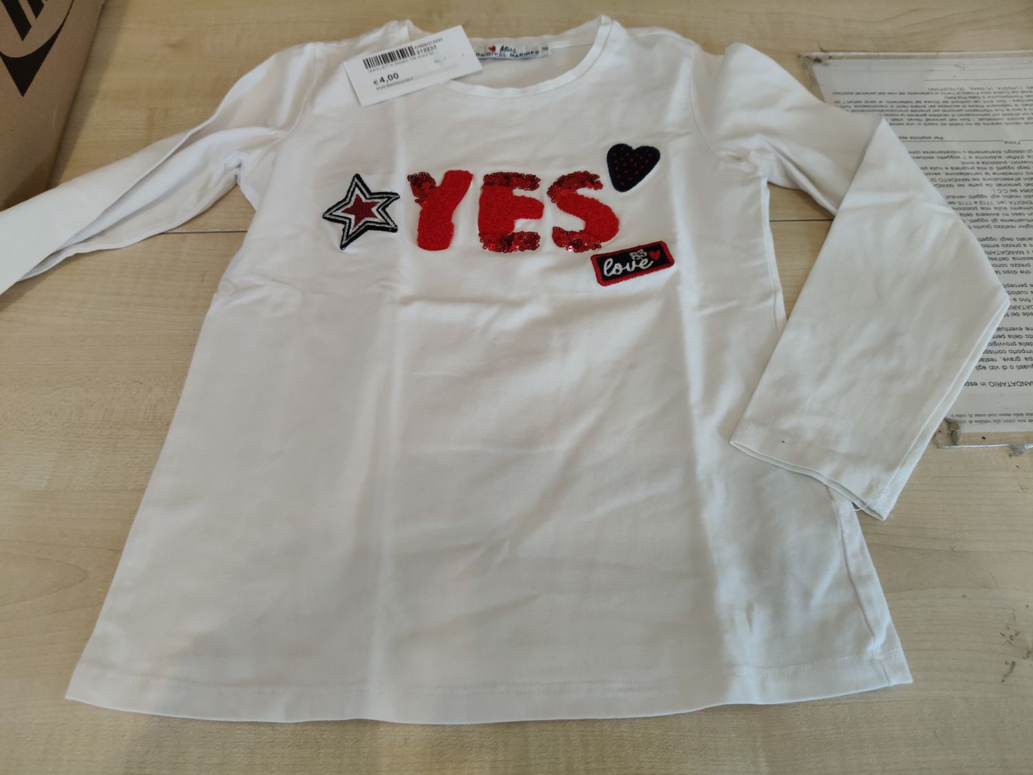 Maglietta bimba 7/8 anni Original marines
