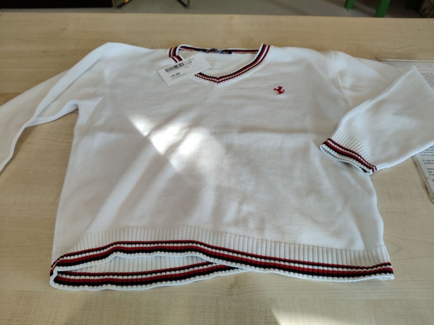 Maglione bimbo 6 anni circa Ferrari