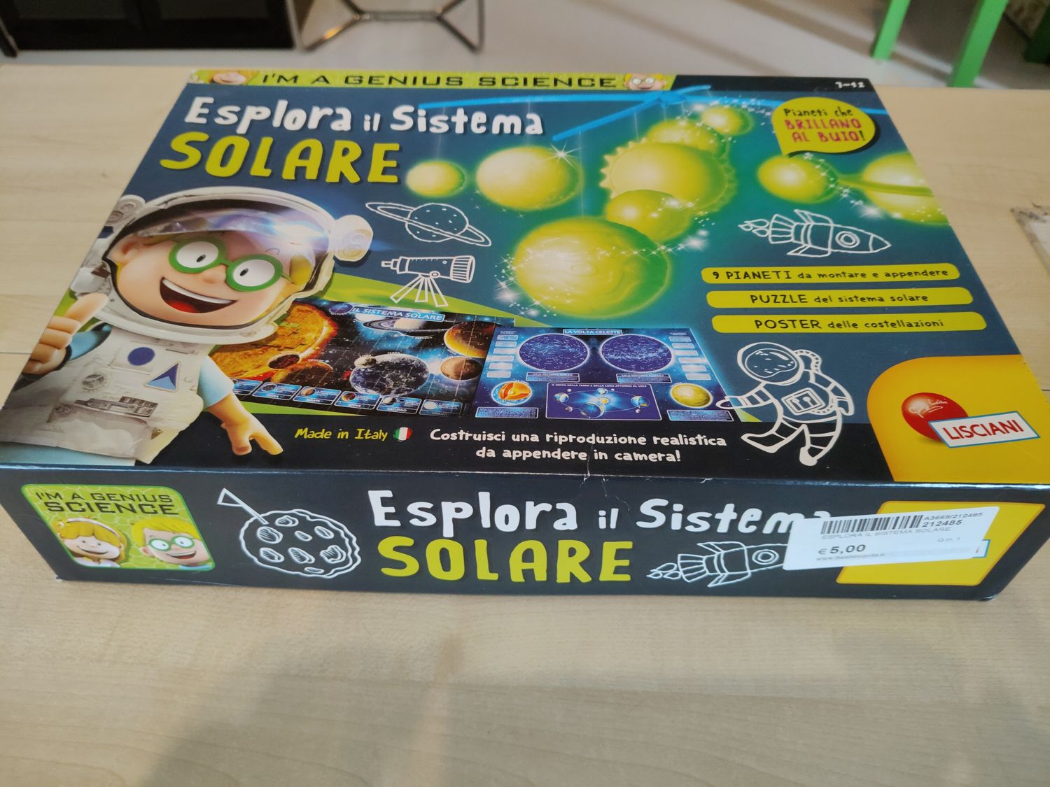 Eslpora il sistema solare Lisciani