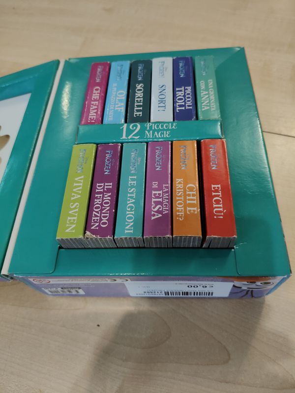 La mia mini libreria Frozen