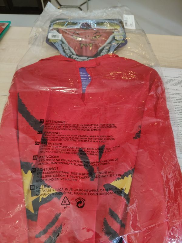 Costume Halloween uomo tg unica