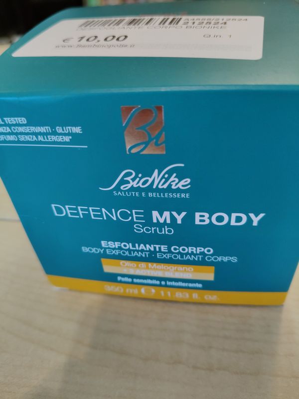 Esfoliante corpo Bionike