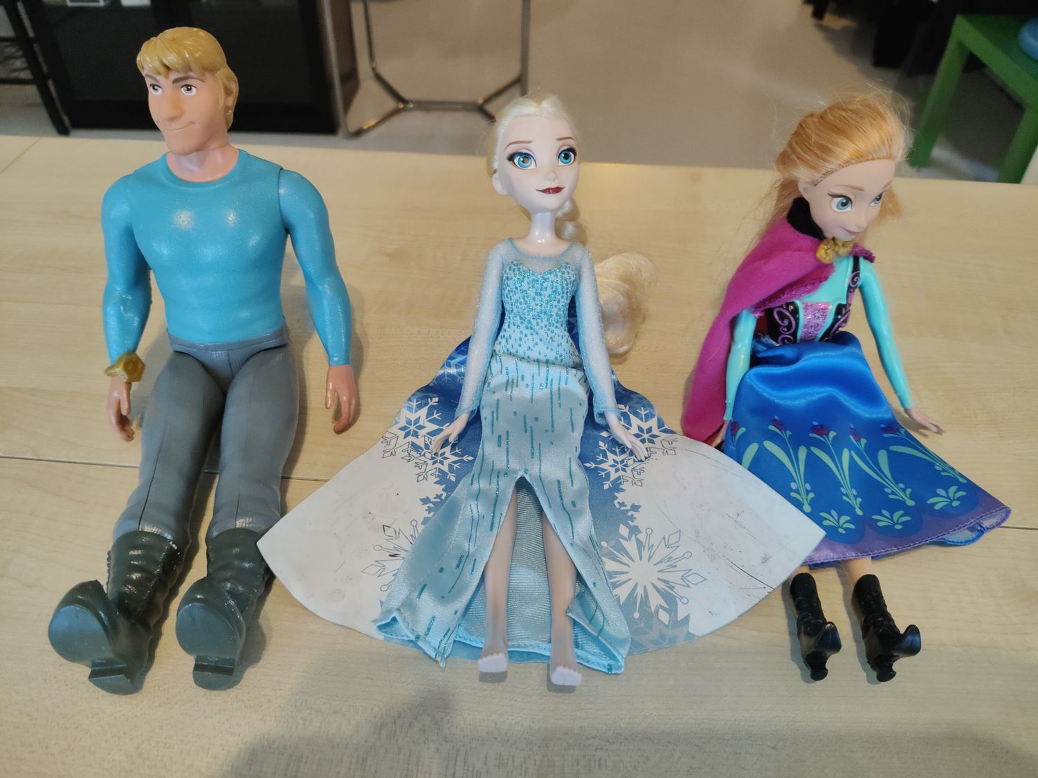 Bambole Frozen 3 pezzi