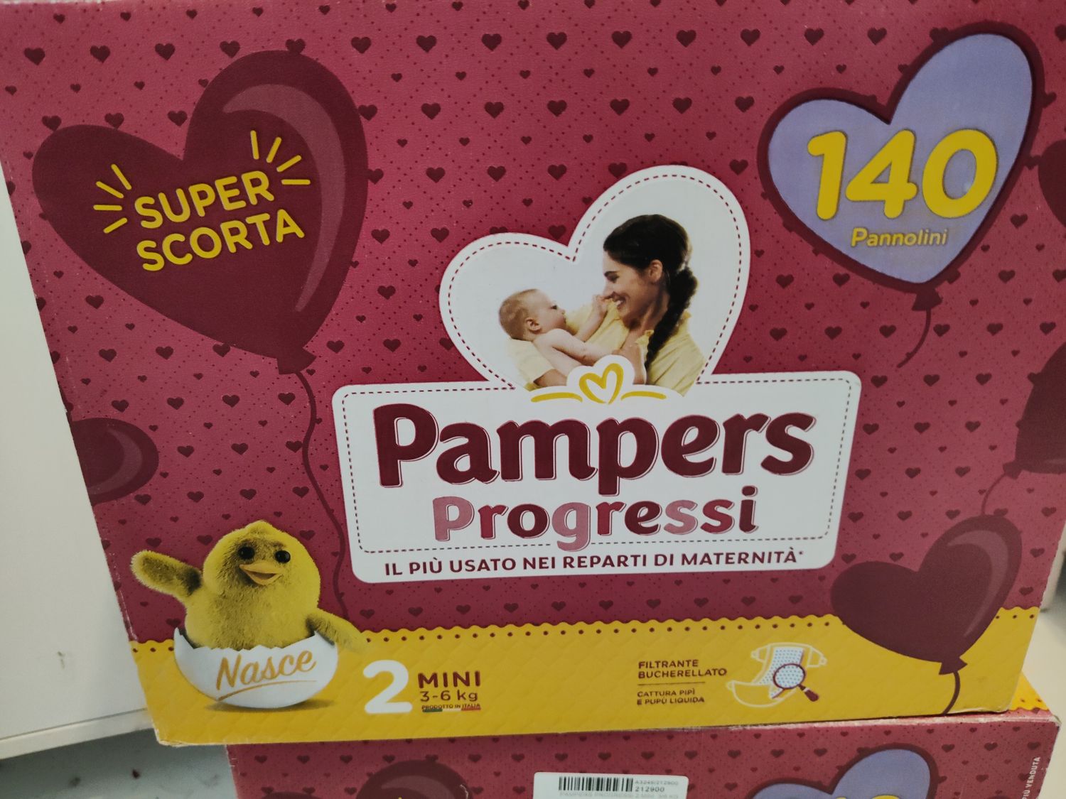 Pampers progressi Mini 3/6 kg