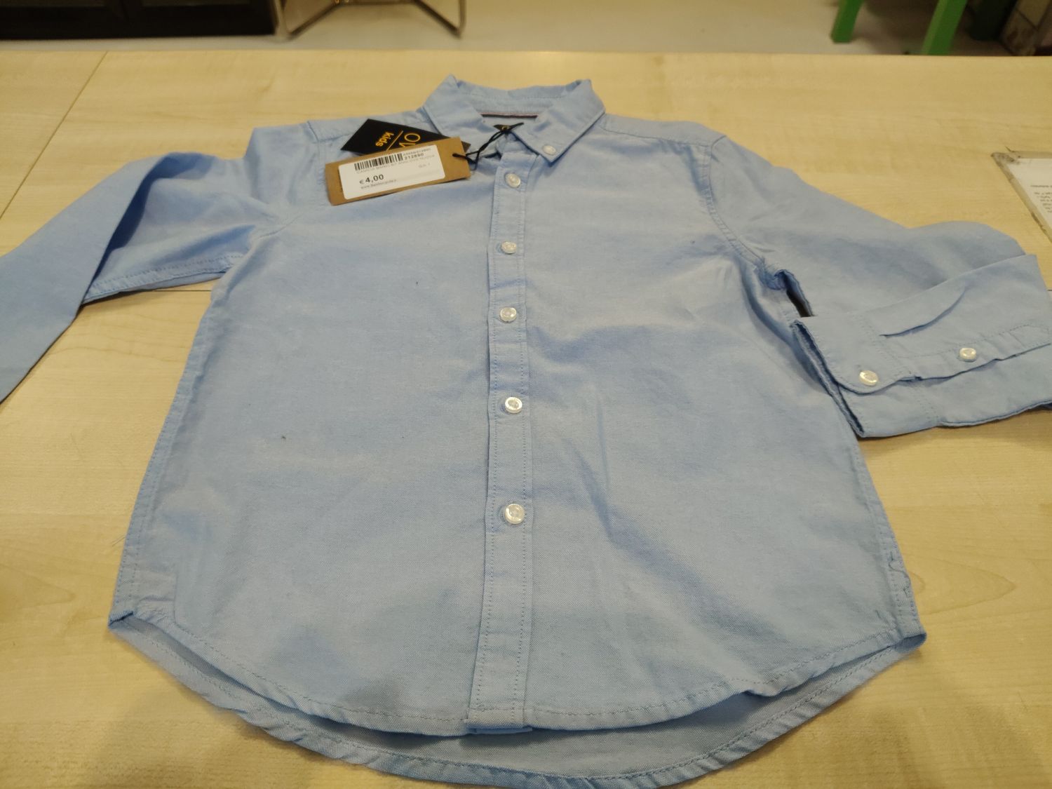 Camicia bimbo 6/7 anni Ovs