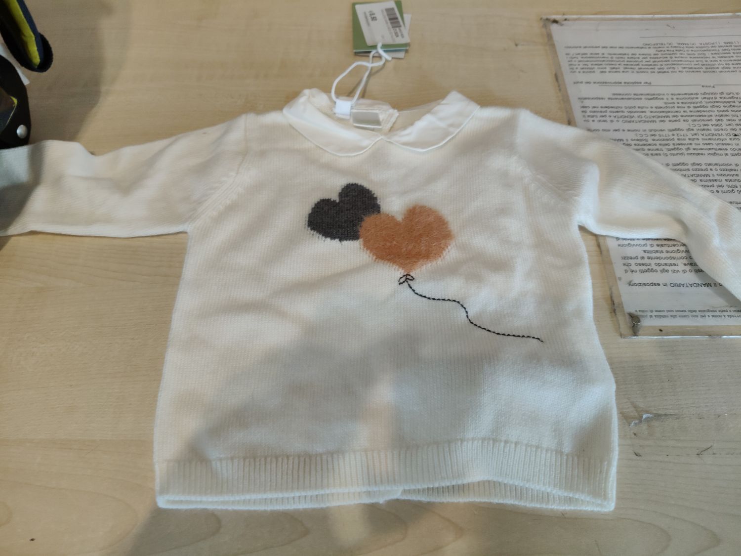 Maglione bimba 9 mesi Ido nuovo