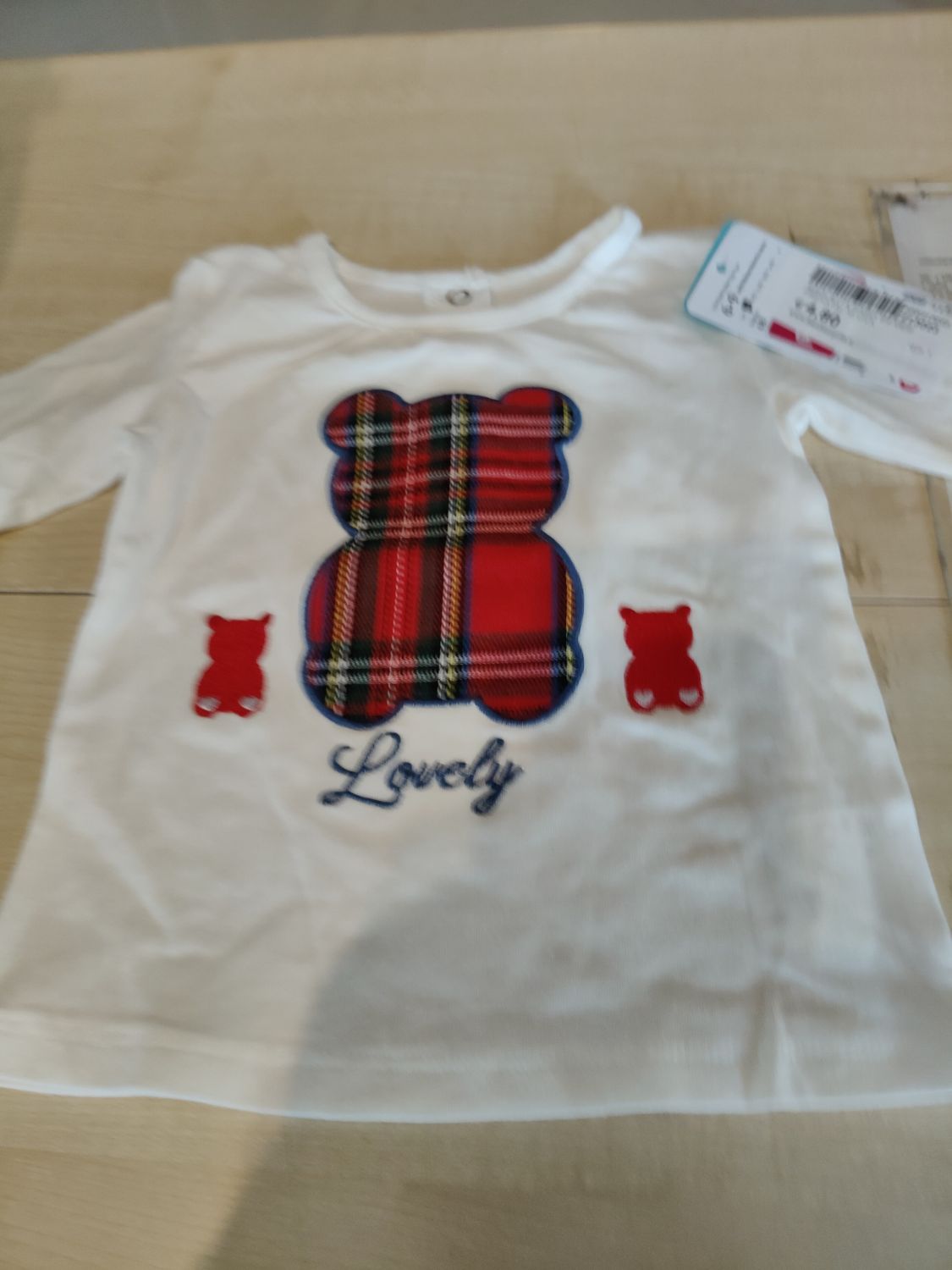 Maglietta bimba 6/9 mesi Prenatal nuova