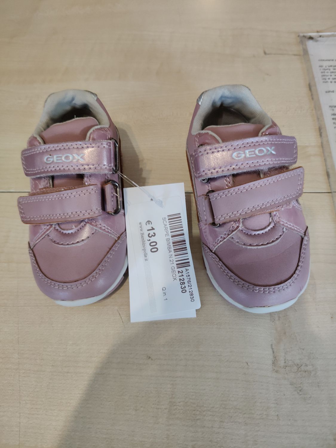 Scarpe bimba n.21 Geox