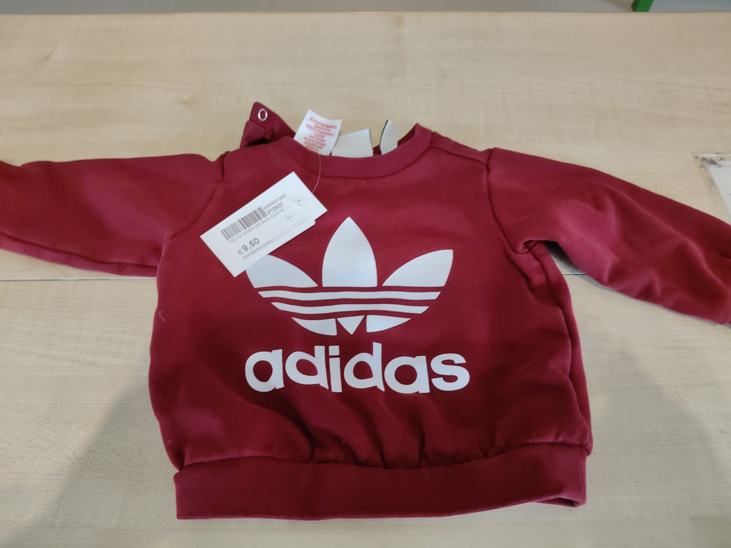 Felpa bimba3/6 mesi Adidas