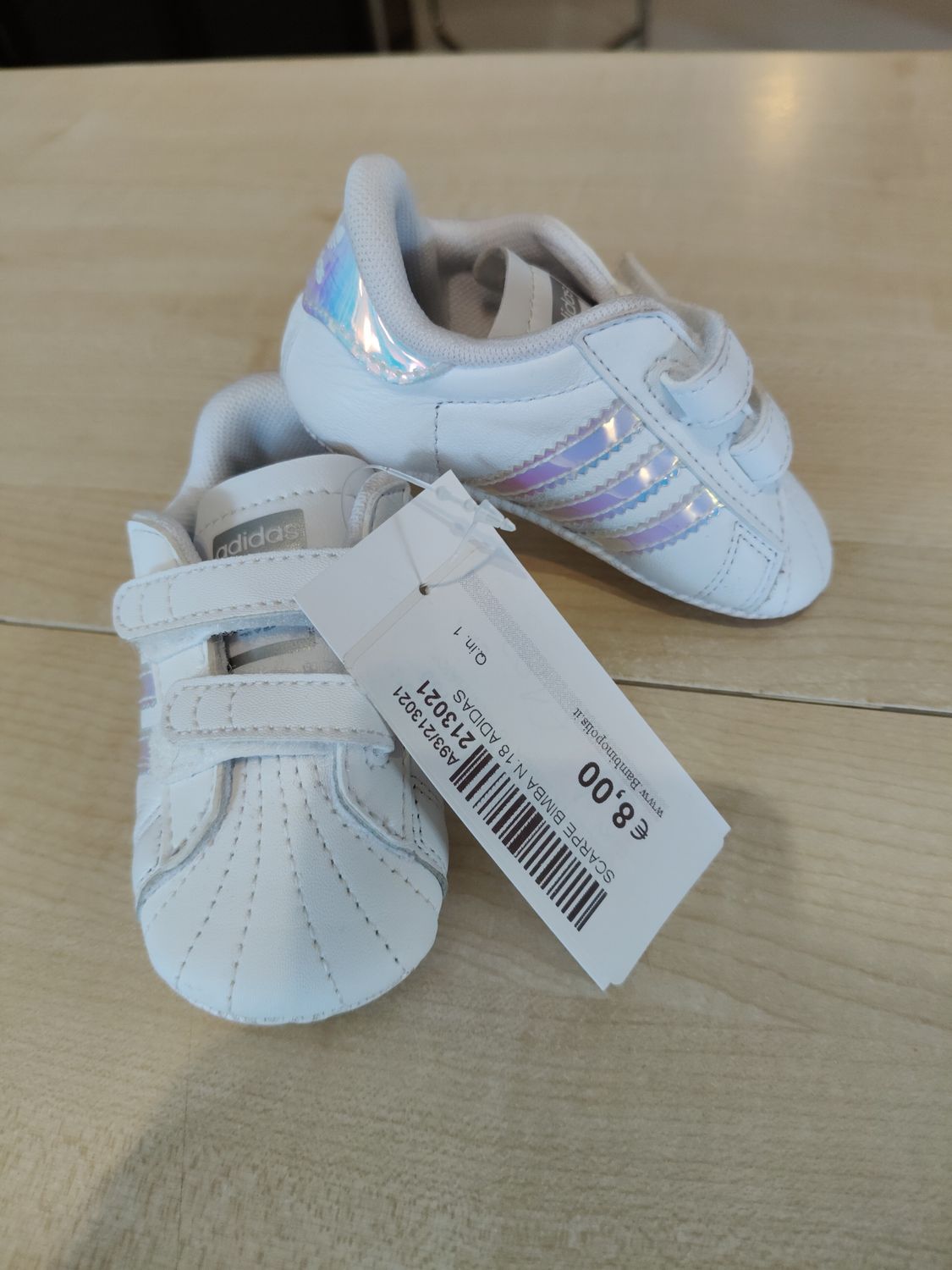 Scarpe bimba n 18 Adidas