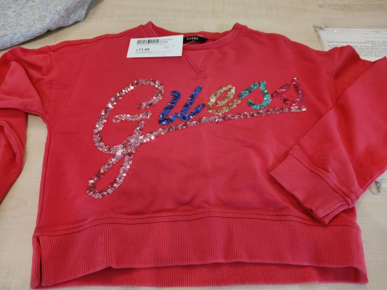 Felpa bimba 7 anni Guess