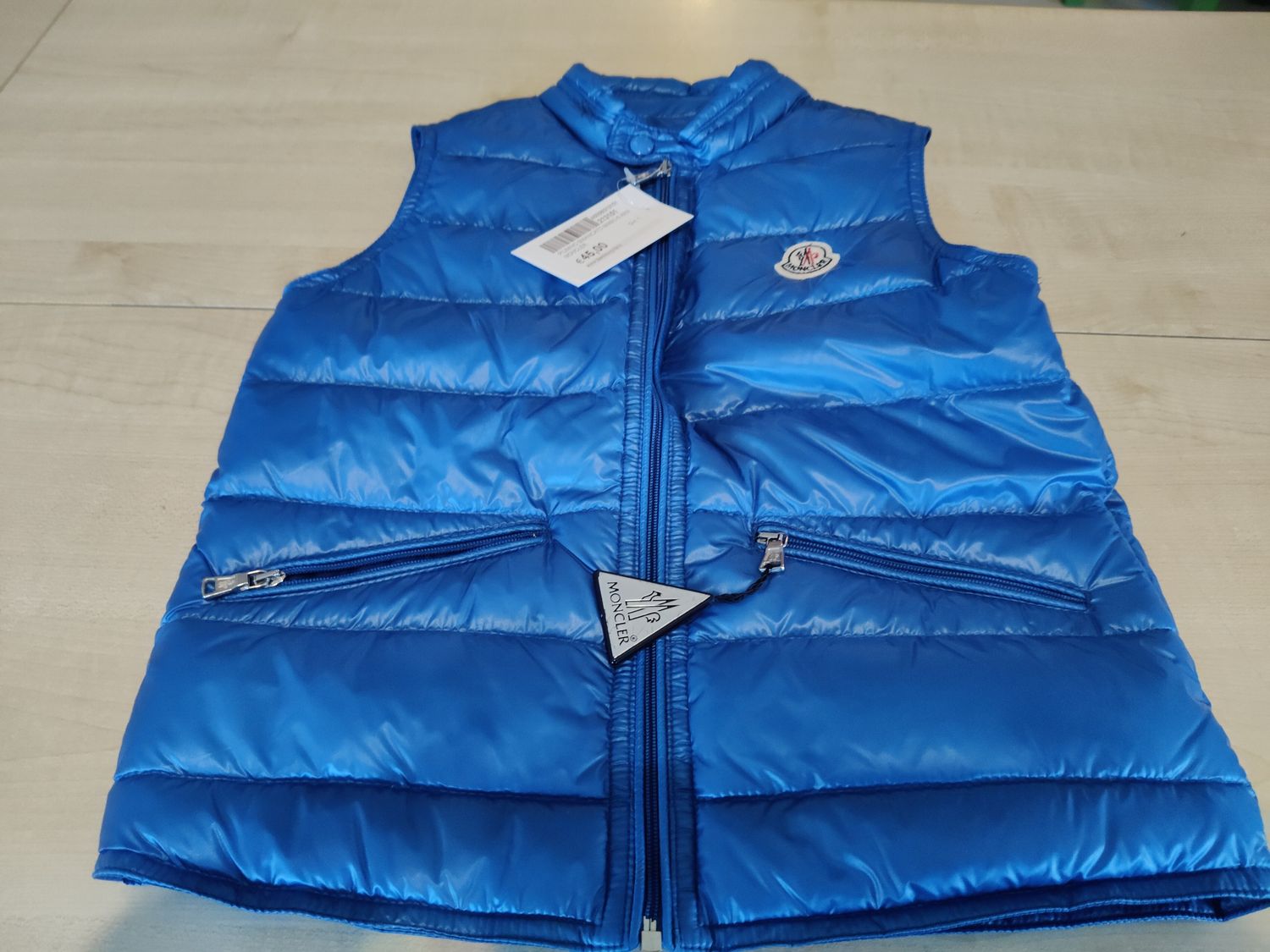 Piumino smanicato bimbo 6 anni MONCLER