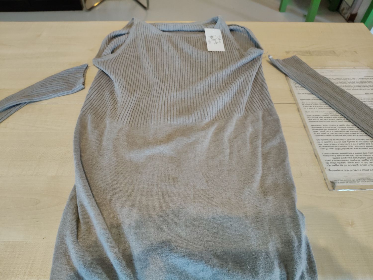 Vestito donna tg unica 8% cashmire