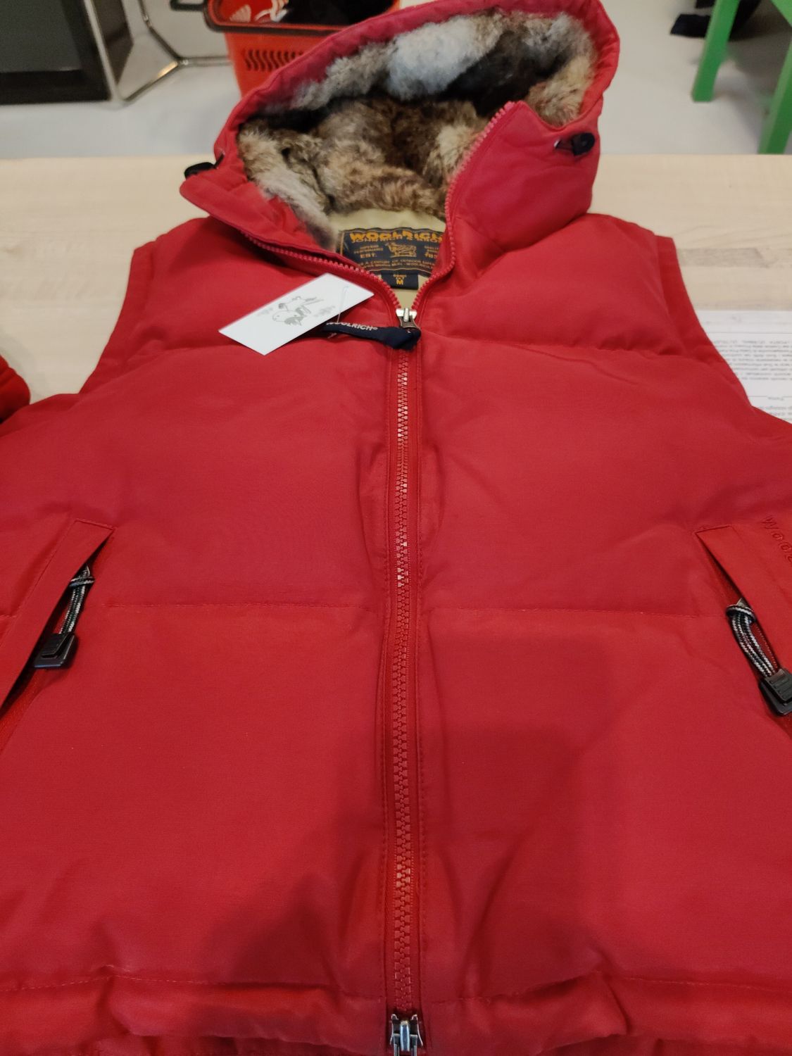 Piumino smanicato donna tg M Woolrich
