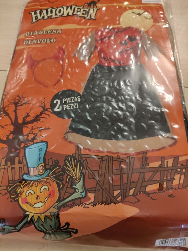 Costume di Halloween bimba 4/6 anni
